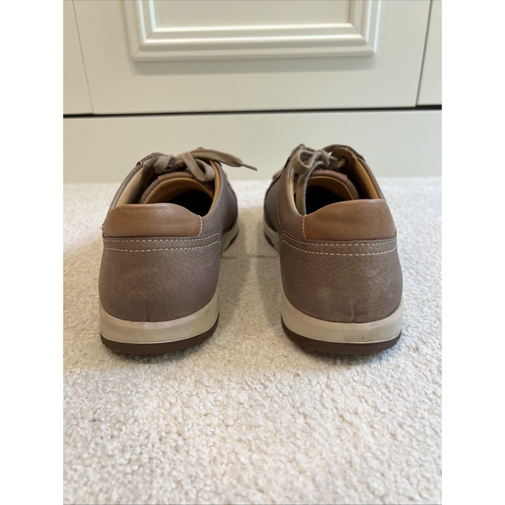 Mephisto Sneakers Mens 10 Ludo Shoes Brown Nubuck Comfort Walking Casual Lace Up - Picture 4 of 10